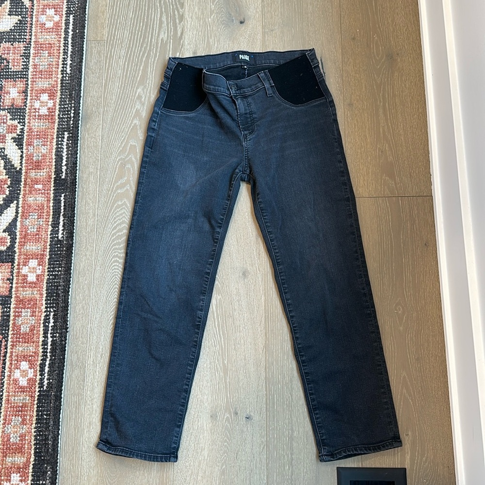 EUC Paige Noella Straight Leg Maternity Jean